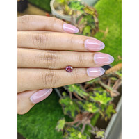 1.11 Ct. Pinkish Purple Rhodolite Garnet from Mozambique Life Style