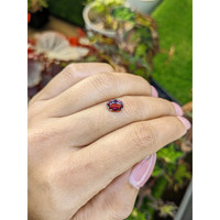 1.62 Ct. Red Rhodolite Garnet from Mozambique Life Style