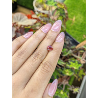 1.08 Ct. Pinkish Red Almandine Garnet from Mozambique Life Style