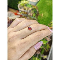 1.44 Ct. Red Almandine Garnet from Mozambique Life Style
