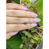 1.03 Ct. Pinkish Purple Rhodolite Garnet from Mozambique Life Style