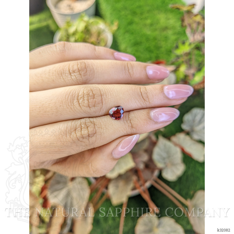1.49 Ct. Red Rhodolite Garnet from Mozambique