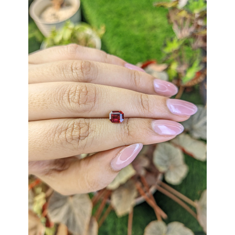 1.20 Ct. Red Almandine Garnet from Mozambique