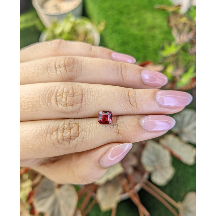 1.07 Ct. Red Almandine Garnet from Mozambique