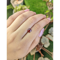 1.07 Ct. Red Almandine Garnet from Mozambique Life Style