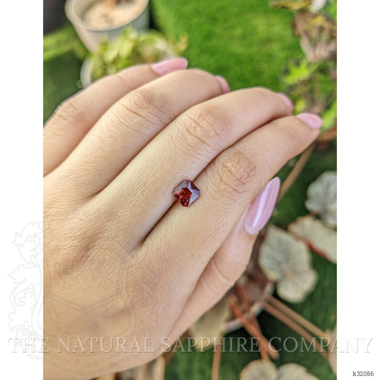 1.07 Ct. Red Almandine Garnet from Mozambique