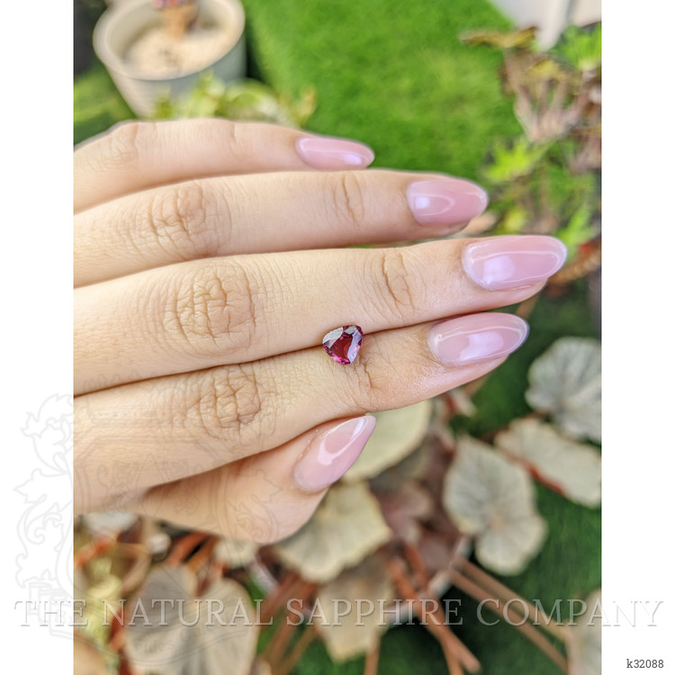 1.16 Ct. Reddish Purple Almandine Garnet from Mozambique
