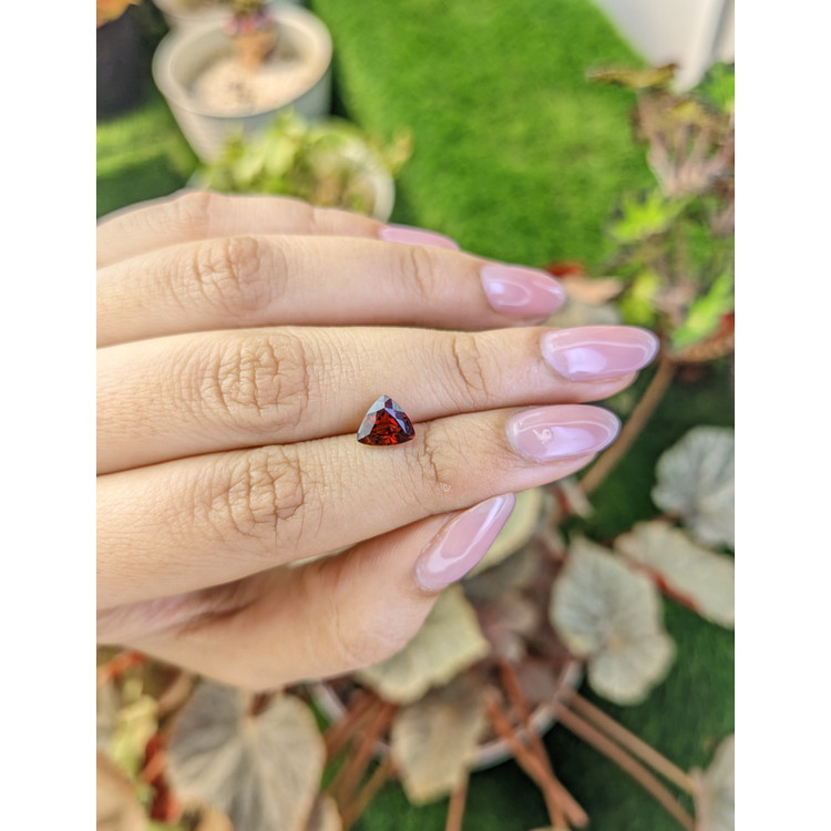 1.36 Ct. Red Almandine Garnet from Mozambique