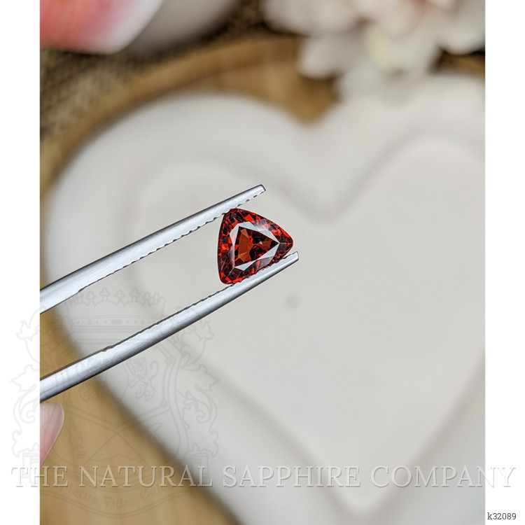 1.36 Ct. Red Almandine Garnet from Mozambique