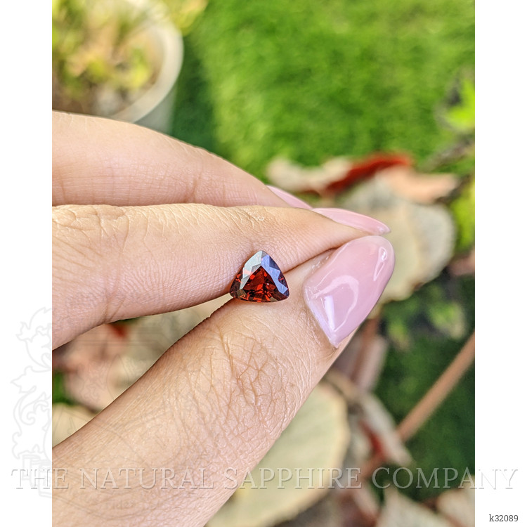 1.36 Ct. Red Almandine Garnet from Mozambique