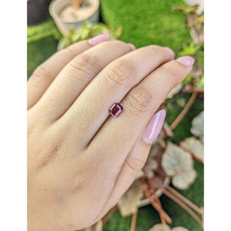 0.98 Ct. Red Almandine Garnet from Mozambique