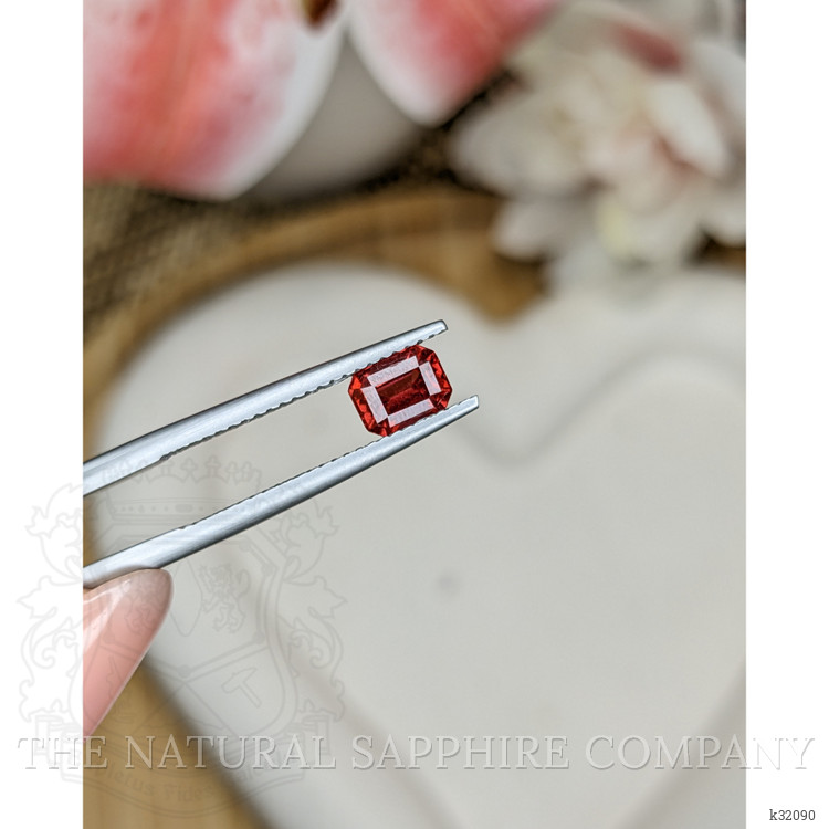 0.98 Ct. Red Almandine Garnet from Mozambique
