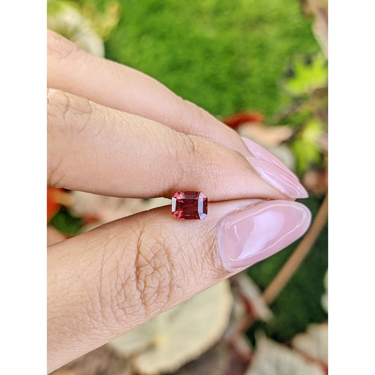 0.98 Ct. Red Almandine Garnet from Mozambique