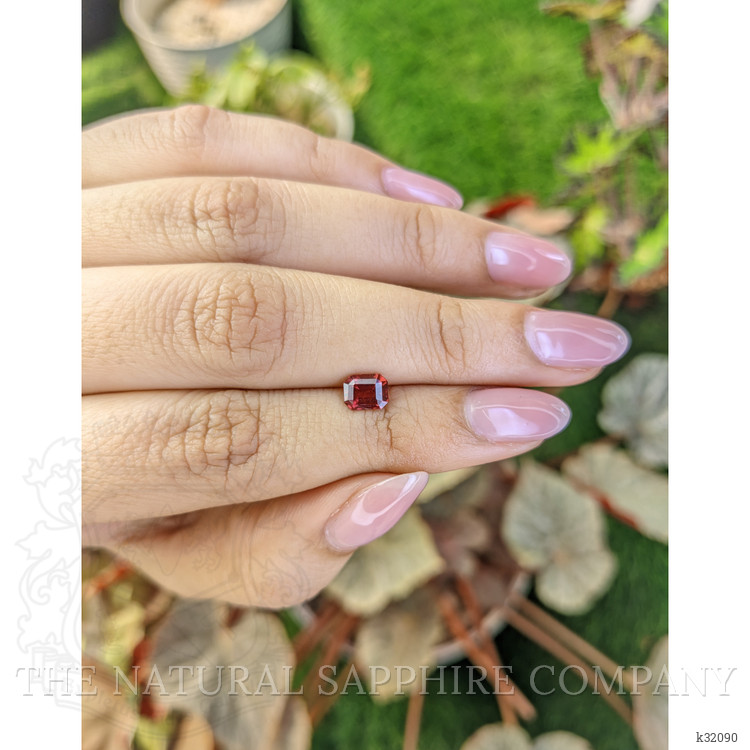 0.98 Ct. Red Almandine Garnet from Mozambique