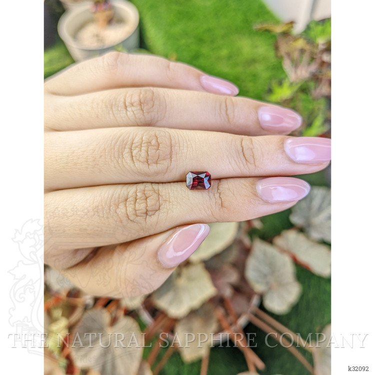 1.61 Ct. Purplish Red Rhodolite Garnet from Mozambique