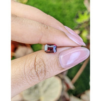 1.61 Ct. Purplish Red Rhodolite Garnet from Mozambique Life Style