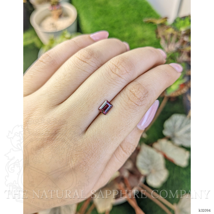 1.01 Ct. Purplish Red Rhodolite Garnet from Mozambique