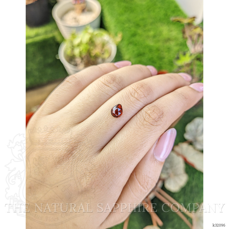 1.63 Ct. Red Almandine Garnet from Mozambique