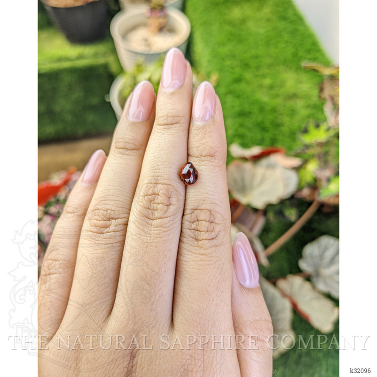 1.63 Ct. Red Almandine Garnet from Mozambique