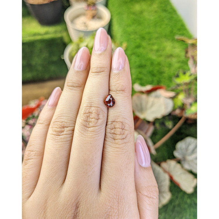 1.63 Ct. Red Almandine Garnet from Mozambique