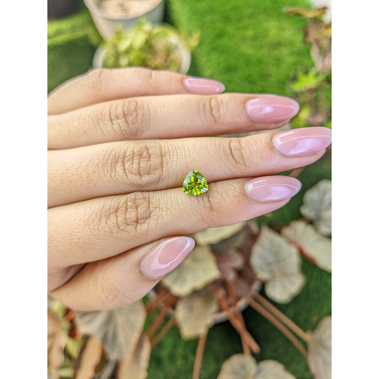 1.36 Ct. Yellowish Green Peridot from Pakistan