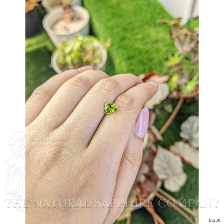 1.36 Ct. Yellowish Green Peridot from Pakistan