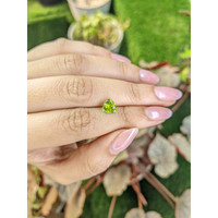 1.28 Ct. Yellowish Green Peridot from Pakistan Life Style