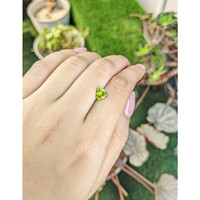 1.28 Ct. Yellowish Green Peridot from Pakistan Life Style