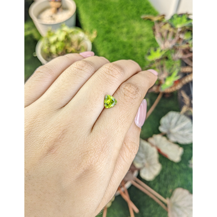 1.28 Ct. Yellowish Green Peridot from Pakistan