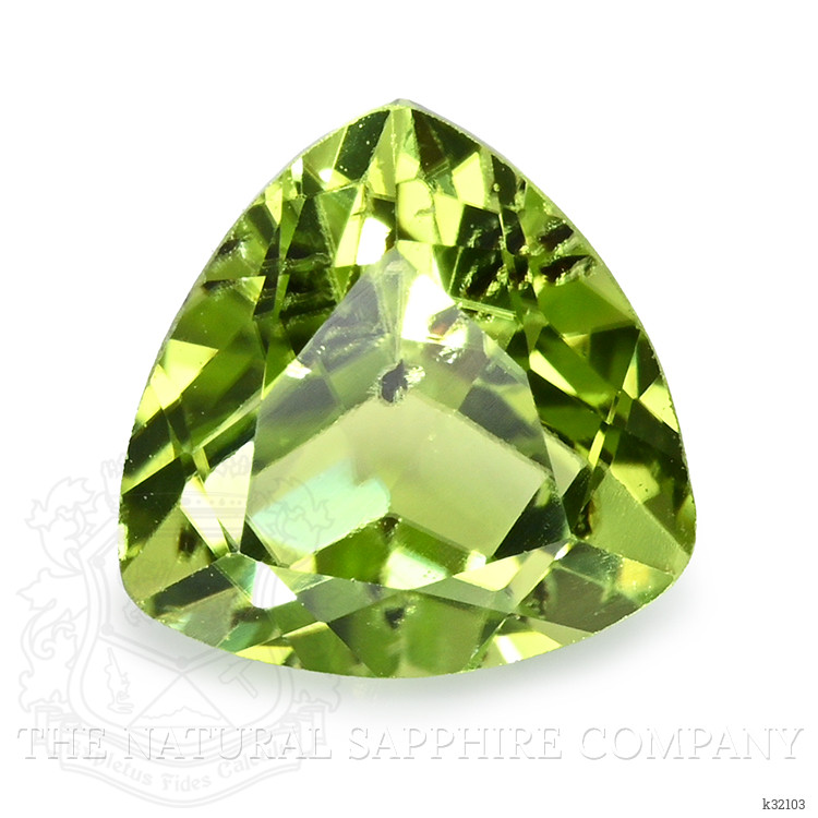 1.37 Ct. Green (Lime Green) Peridot from Pakistan