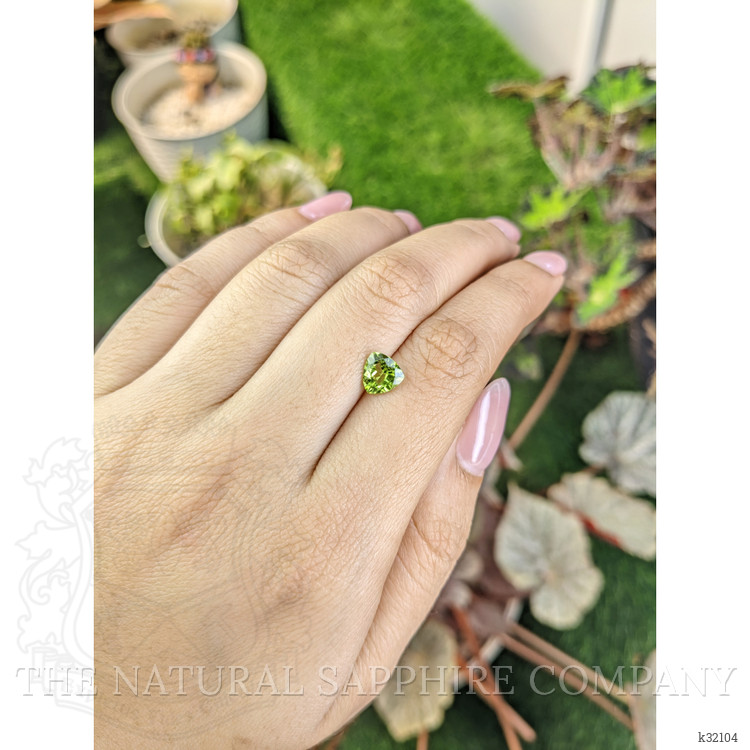 1.16 Ct. Yellowish Green Peridot from Pakistan