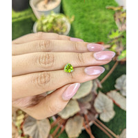 1.33 Ct. Yellowish Green Peridot from Pakistan Life Style
