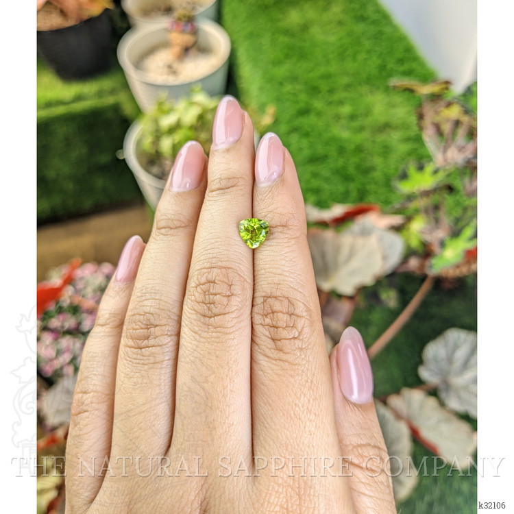 1.33 Ct. Yellowish Green Peridot from Pakistan