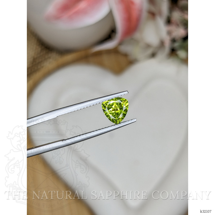 1.30 Ct. Yellowish Green Peridot from Pakistan