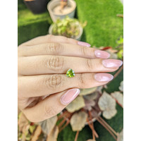 1.30 Ct. Yellowish Green Peridot from Pakistan Life Style