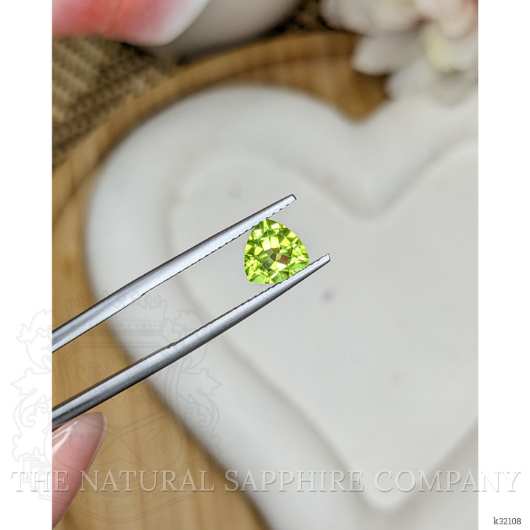 1.05 Ct. Yellowish Green Peridot from Pakistan