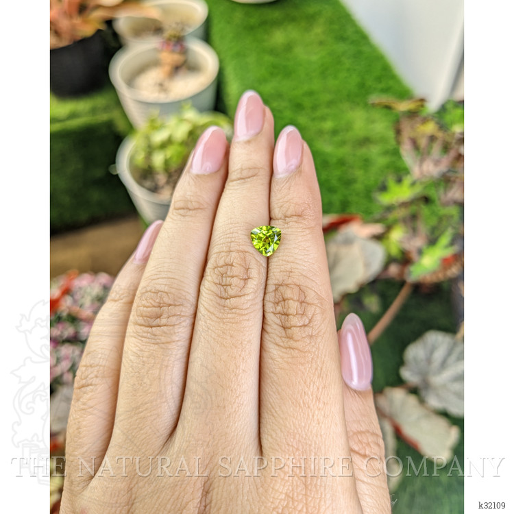 1.37 Ct. Yellowish Green Peridot from Pakistan