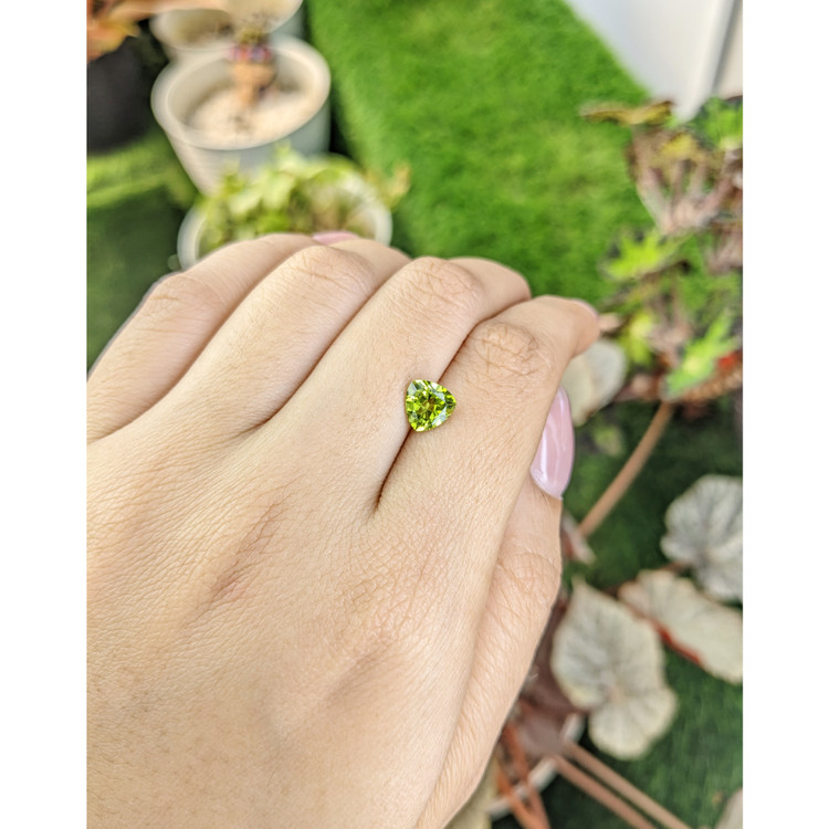 1.37 Ct. Yellowish Green Peridot from Pakistan