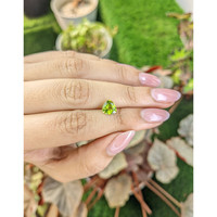 1.37 Ct. Yellowish Green Peridot from Pakistan Life Style