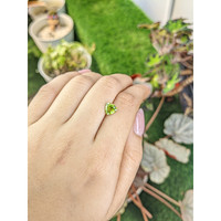 1.27 Ct. Yellowish Green Peridot from Pakistan Life Style