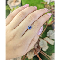 1.37 Ct. Blue Kyanite from Brazil Life Style