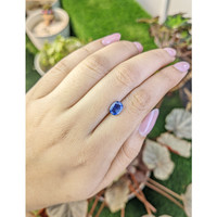 1.66 Ct. Blue Kyanite from Brazil Life Style