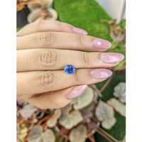 1.75 Ct. Blue Kyanite from Brazil Life Style