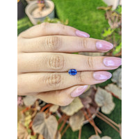 1.29 Ct. Blue Kyanite from Brazil Life Style