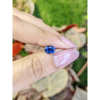 1.29 Ct. Blue Kyanite from Brazil Life Style