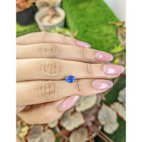 1.10 Ct. Blue Kyanite from Brazil Life Style