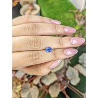 1.12 Ct. Blue Kyanite from Brazil Life Style
