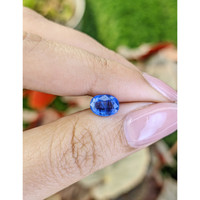 1.35 Ct. Blue Kyanite from Brazil Life Style