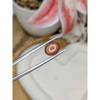 3.70 Ct. Brown Cabochon Moonstone from Ceylon (Sri Lanka) Life Style