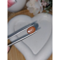 5.17 Ct. Peach Cabochon Moonstone from Ceylon (Sri Lanka) Life Style